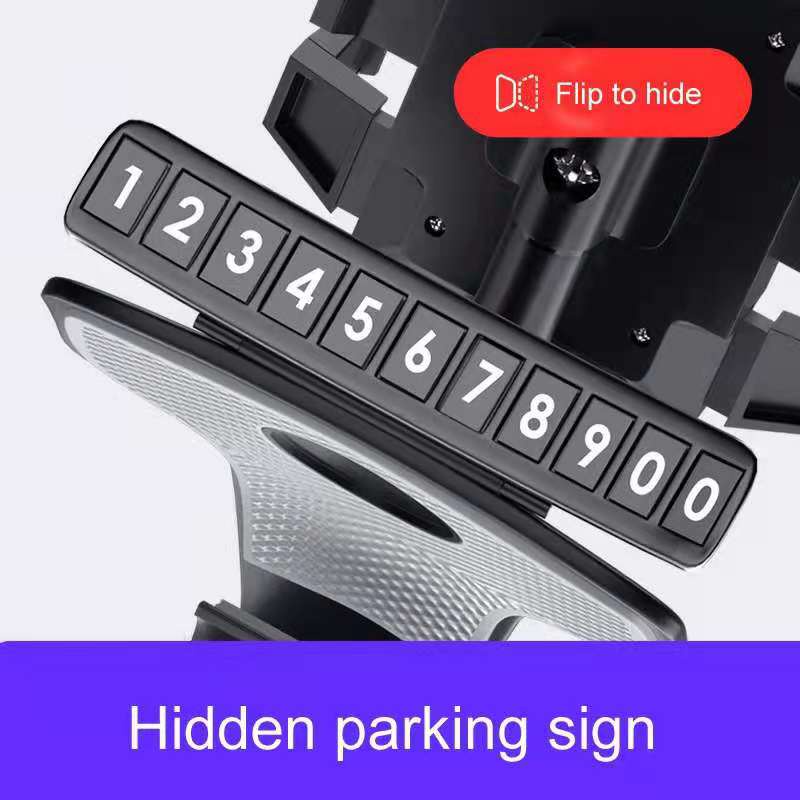 Giá Đỡ Điện Thoại / Thiết Bị Định Vị GPS Gắn Kính Chiếu Hậu Xe Hơi Xoay 360 Độ