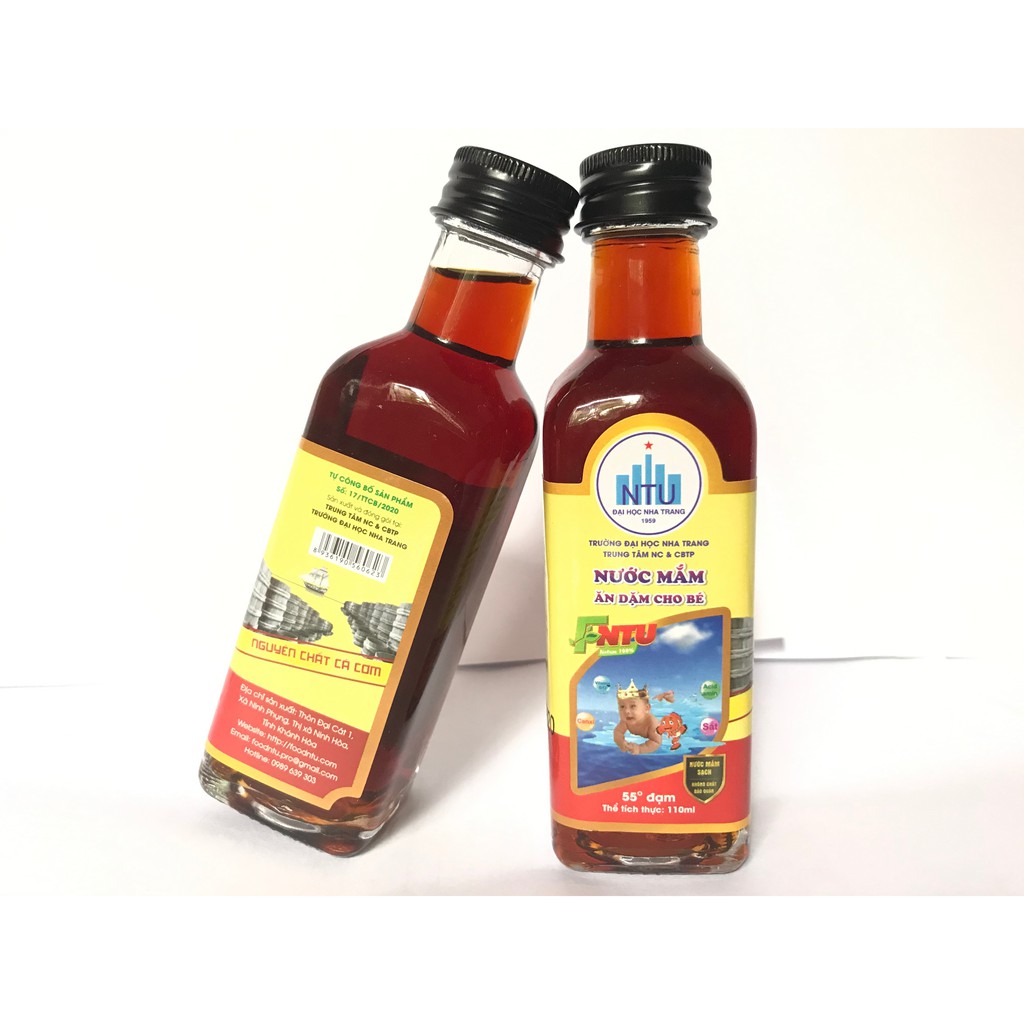 Nước Mắm Ăn Dặm Bổ Sung Dưỡng Chất Cho Bé 110ml -  HaOne Shop