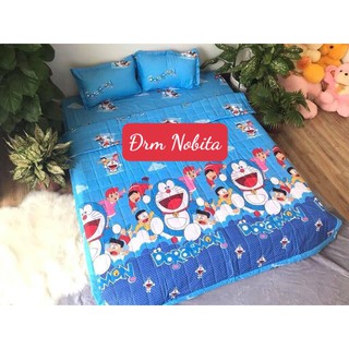 [XẢ KHO]Chăn Hè Trần Bông 3 lớp,Mền Trần Bông 1m8x2m sẵn hàng kho hcm,DOREMON NOBITA