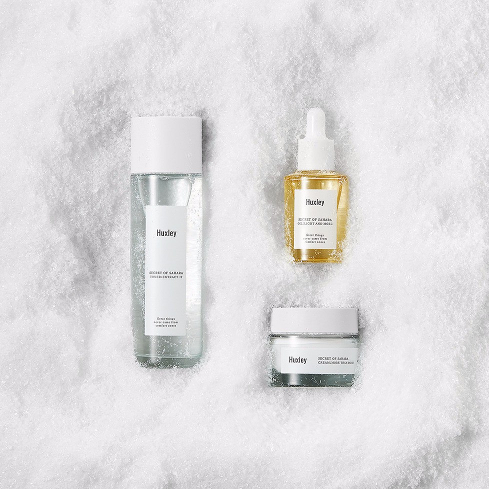 Bộ 3 Sản Phẩm Dưỡng Ẩm Tối Ưu Huxley Extra Moisture Trio