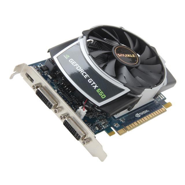 Bộ xử lý đồ hoạ NVIDIA GTX 650 Sparkle 1GB