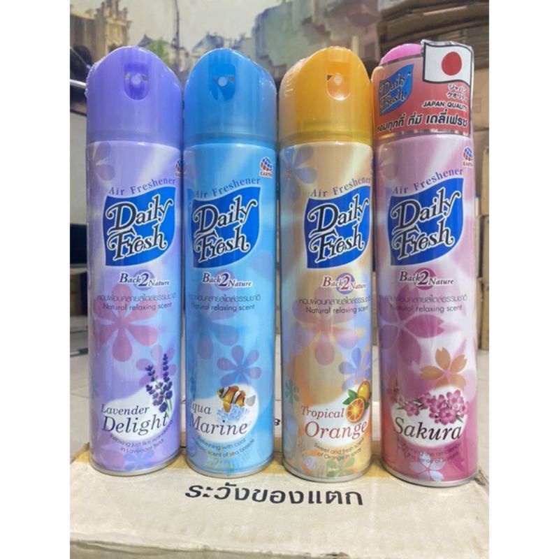 Chai xịt thơm phòng Daily Fresh Thái Lan 250ML