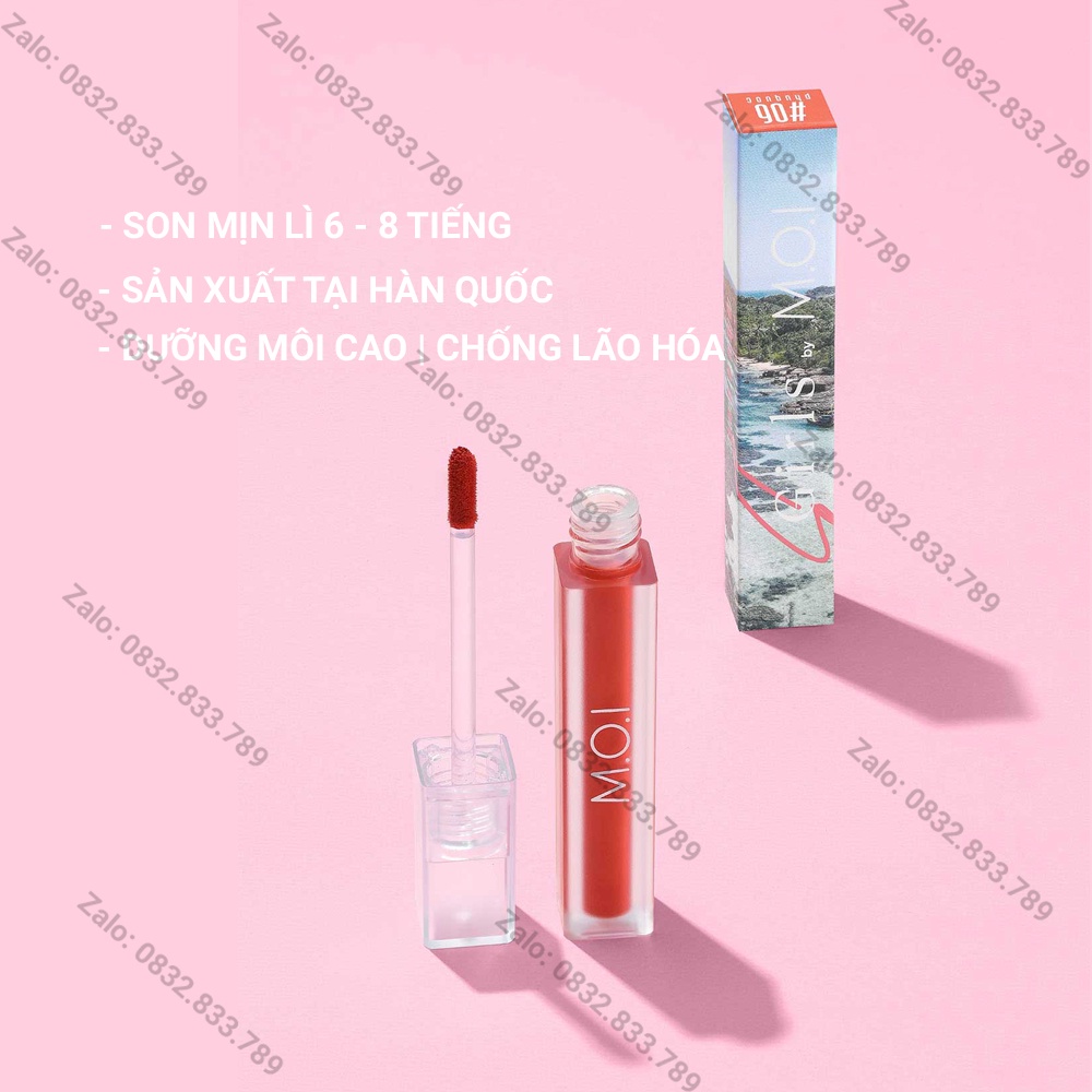 Son Kem Lì Hồ Ngọc Hà MOI Cosmetics SGIRLS SUMMER - bền màu lâu trôi không lem【CAM KẾT HÀNG CHÍNH HÃNG®】 | BigBuy360 - bigbuy360.vn
