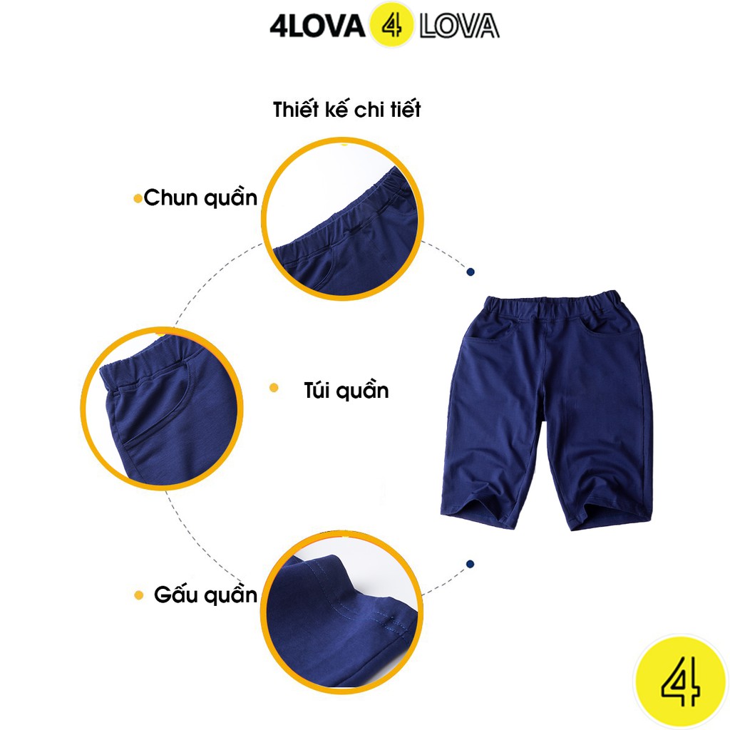 Quần legging lửng nữ cạp chun 4LOVA nâng mông co giãn siêu thoáng mát