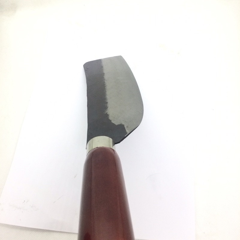 Dao thái to loại đặc biệt chuyên để thái thịt thái rau được từ nhíp xe cán gỗ lim chuyên thái thịt rau các loại-HL44