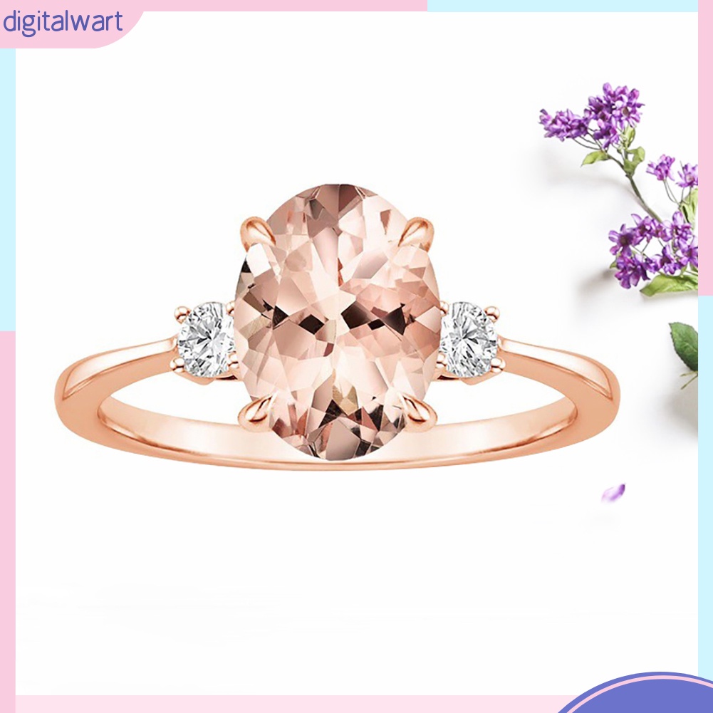 Nhẫn đính đá kiểu dáng thanh lịch cho nữ