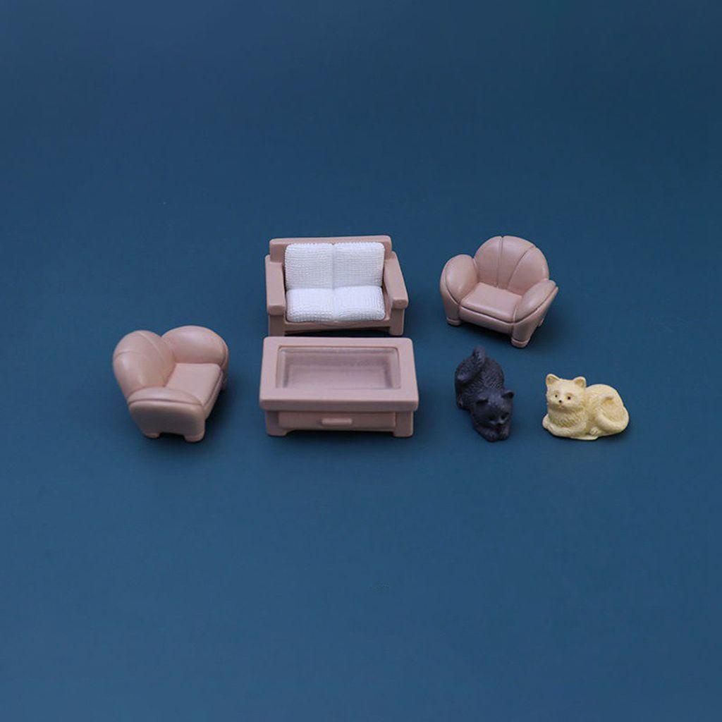 Mô Hình Đồ Nội Thất AUGUSTINA Bằng Nhựa Resin Tinh Tế Trang Trí Cây Bonsai / Tiểu Cảnh DIY|Phụ Kiện Trang Trí Bàn Làm Việc Xinh Xắn