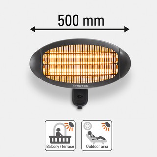 Máy sưởi hồng ngoại Trotec IR 2000 S