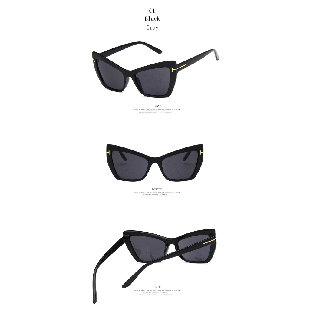 Kính mát mắt mèo SAMJUNE phong cách Retro sành điệu cho nữ