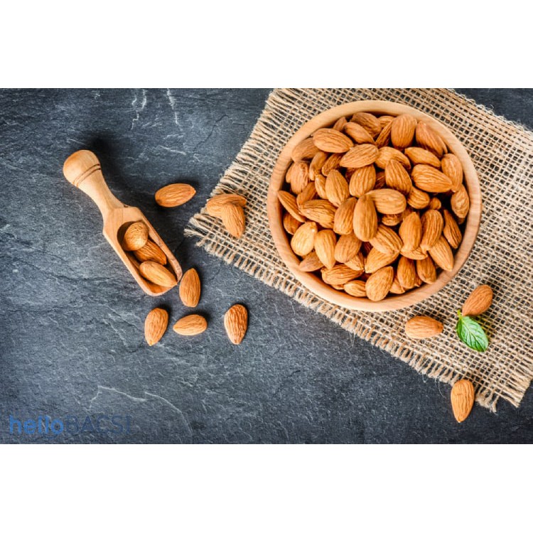 Hạnh nhân ăn/làm sưa Mĩ Almond 500gr/200g