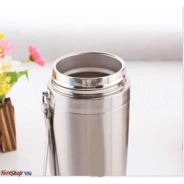 Bình Giữ Nhiệt Inox 400ml Có Lưới Lọc