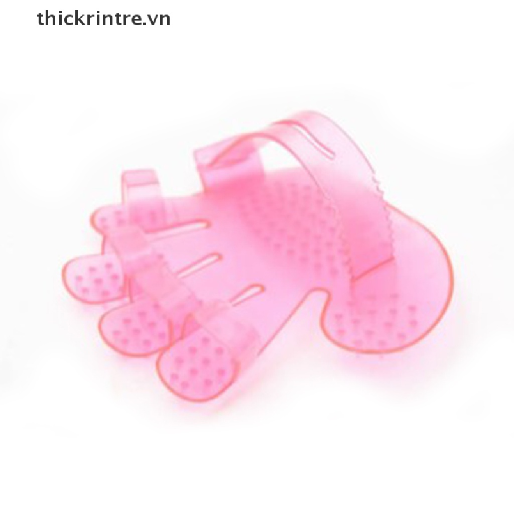 Găng Tay Silicone Mềm Mại Vệ Sinh Lông Thú Cưng