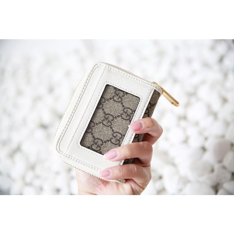 Ví nữ ngắn mini da thật 2 màu xinh dã man