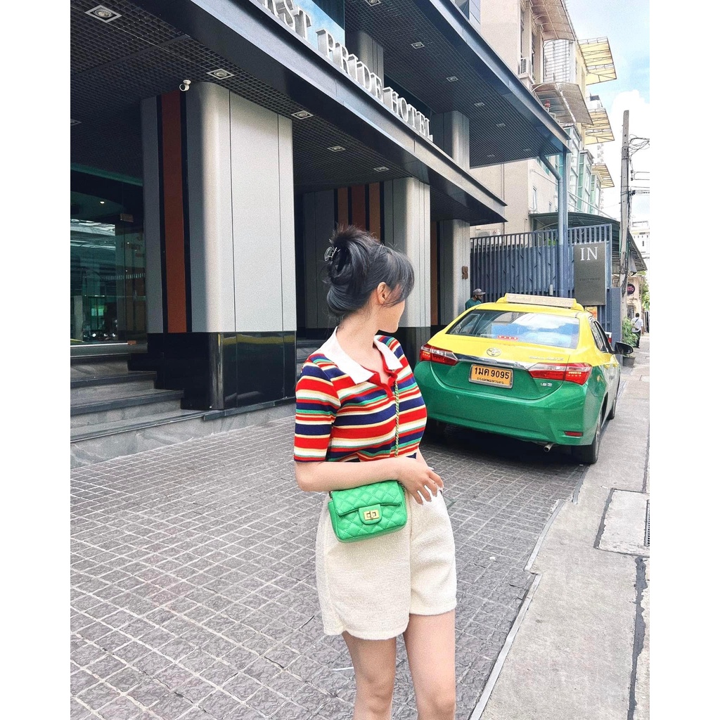 Áo polo len sọc TL