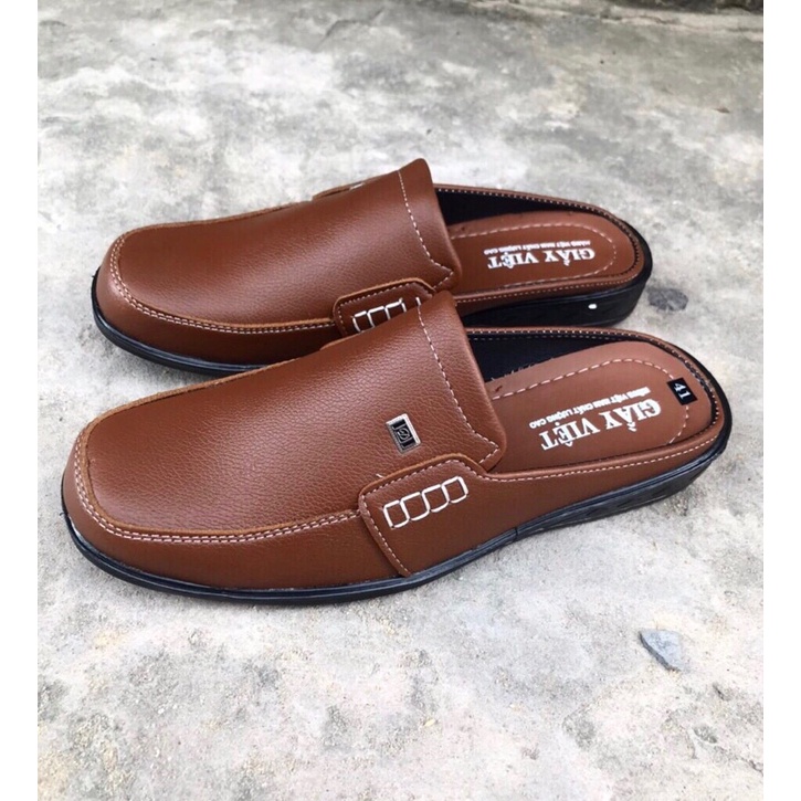 Giày sapo nam da mềm (màu vàng bò ) mẫu mới nhất | BigBuy360 - bigbuy360.vn