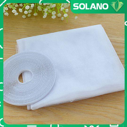 Lưới Chống Muỗi Dán Cửa Sổ SOLANO Dạng Rèm Chống Muỗi 130 x 150 cm HG-001293