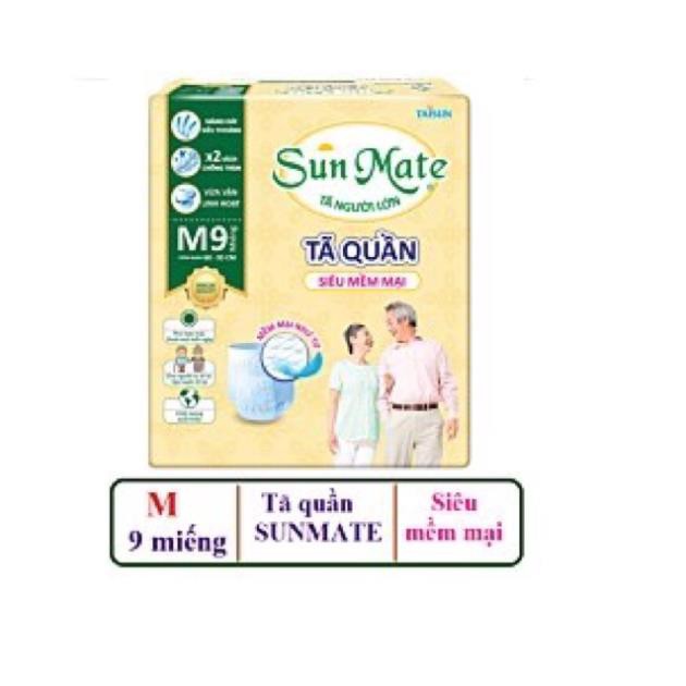 Tã Quần Người Lớn Sunmate Mềm Mại M9/ L8