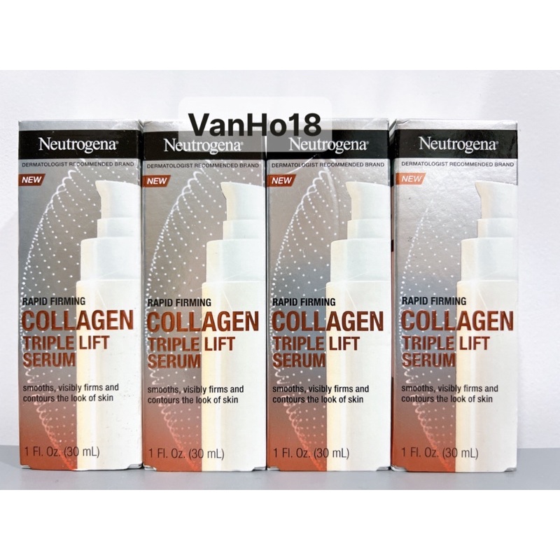 Tinh Chất Neutrogena Rapid Firming Collagen Triple Lift Serum