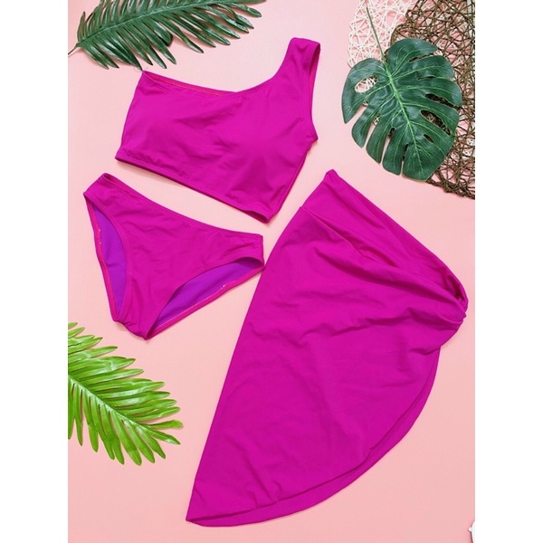 Bikini, đồ bơi đi biển hai mảnh set 3 món quyến rũ, sexy bikiniMe R60