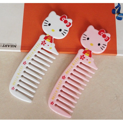 [Hàng Sẵn] Lược HELLOKITTY Nhỏ Gọn Dễ Mang Theo Dễ Thương