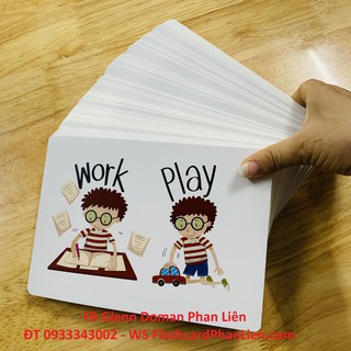 Thẻ Bìa Cứng Flashcard Tiếng Anh Trái Nghĩa