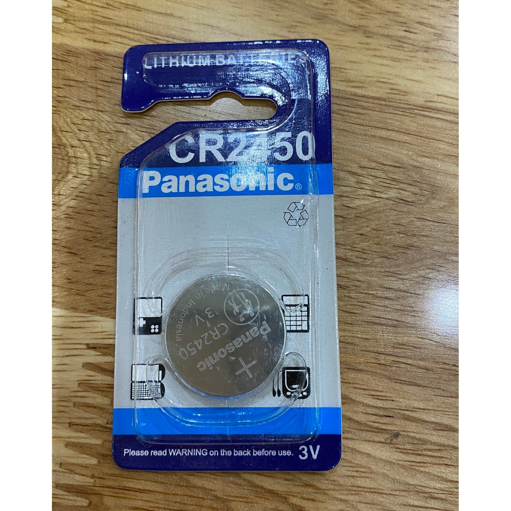 [ Pin Panasonic ] 1 Viên Pin CR2430/ 2450 Pin 3V Lithium Made In Indo