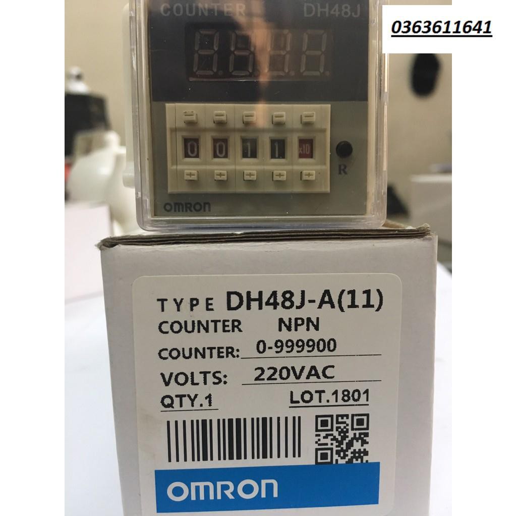 Sale  Giá gốc Bộ đếm sản phẩm ( Counter ) Omron DH48J-A(11) .