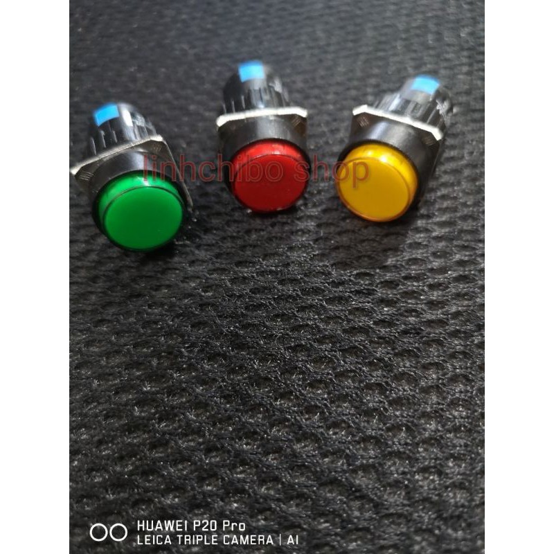 Nút nhấn giữ phi 16 có đèn