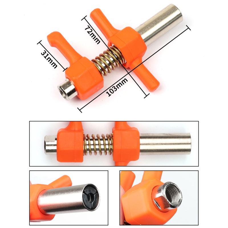 Đầu Nối Mỡ Bôi Trơn Tay Cầm Đơn Tháo Gỡ Nhanh