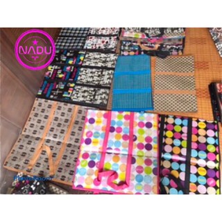 FREE SHIP [XẢ KHO HÔM NAY] Túi Bạt Túi Dứa Túi Đựng Đồ Túi Bạt Có Dây Kéo Túi Vải Bạt Đựng Quần Áo Đồ Dùng