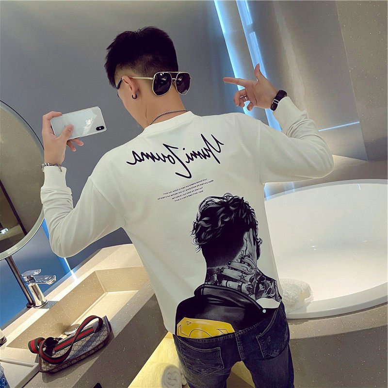 Áo Thu Đông Nam Dài Tay, Áo Nỉ Nam Chất Poly Mềm Mịn Co Dãn Cổ Tròn In 3D- MÃ TD50