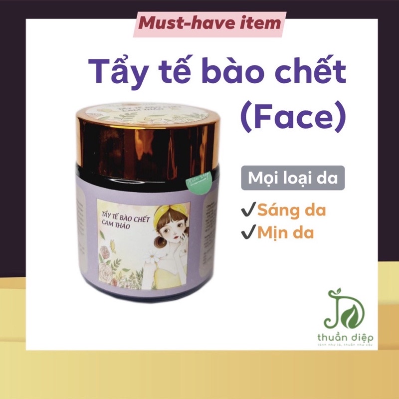 Tẩy Da Chết Cam Thảo cho da mặt 100gr