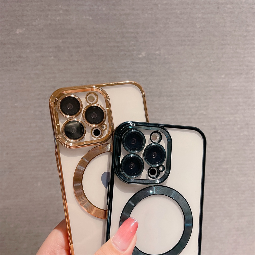 Ốp Điện Thoại Cứng Trong Suốt Có Vòng Nhẫn Kim Loại Bảo Vệ camera Cho iphone 13 pro max 12 pro max 11 pro max 12mini 13mini 13pro 12pro