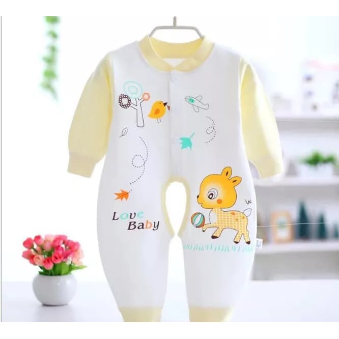 Body Bỏ Bỉm Cho Bé Sơ Sinh Thun Cotton Quảng Châu Bé Trai & Gái