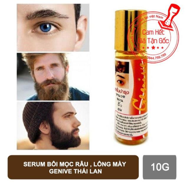 Serum bôi mọc râu, lông mày Genive Thái Lan 7ml