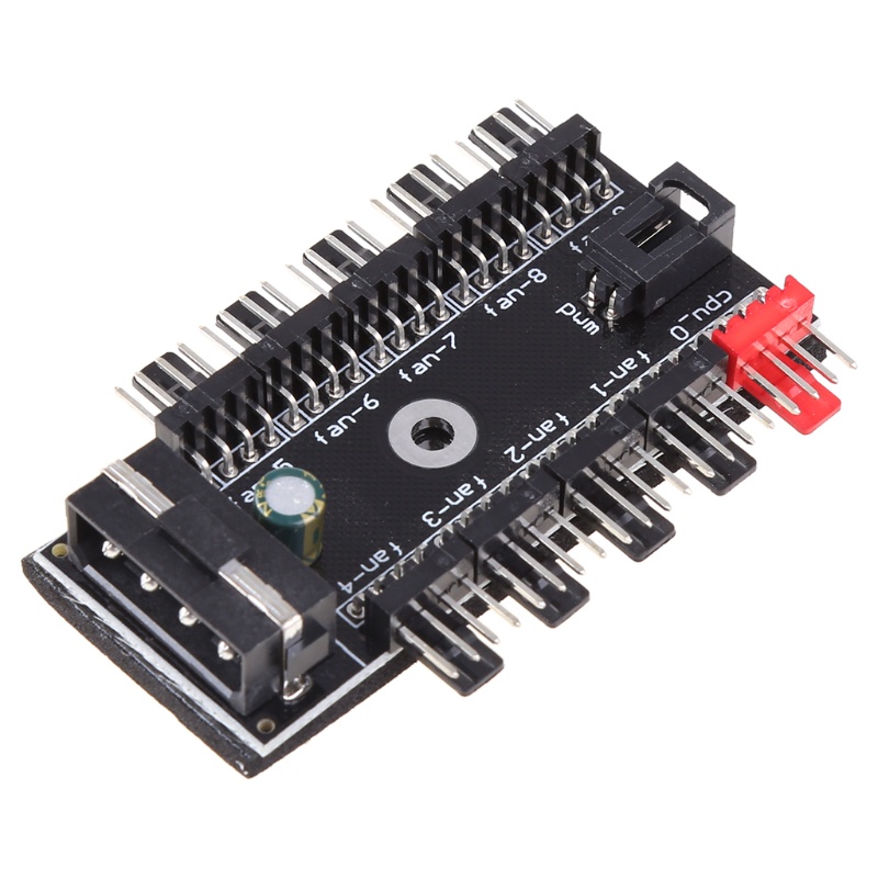 Dây Cáp Nguồn Máy Tính Chia Cổng 1 Ra 10 Cho Bo Mạch Chủ 4-Pin Coo