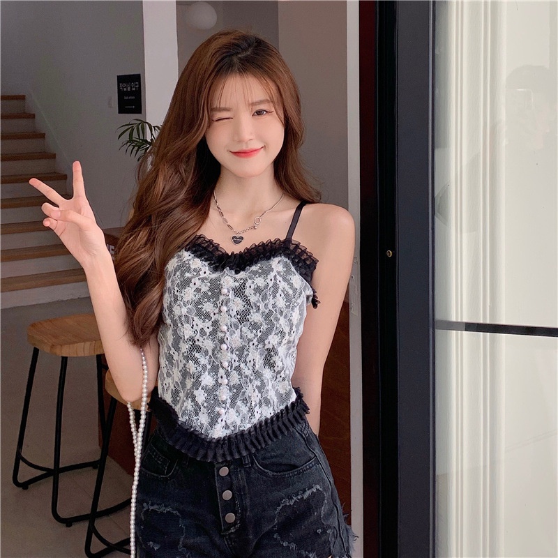 [Loại 1 Túi Zip] Áo Bra Ren Hoa Nhí Siêu Xinh Phối Viền Ren Áo Croptop Thời Trang Cho Bạn Gái Mainia Shop