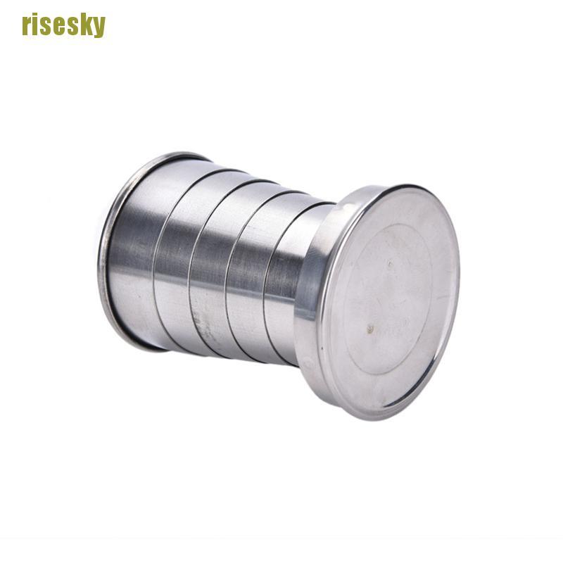(Hàng Mới Về) Bình Đựng Nước Mini Có Thể Gấp Gọn Tiện Lợi