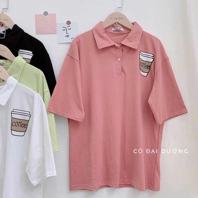 Áo polo logo cottee THN986