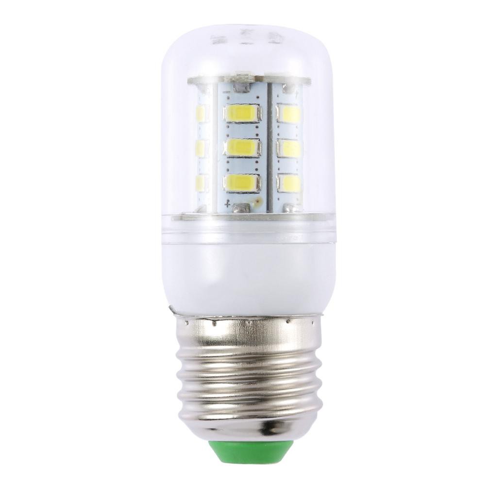 Bóng đèn LED E27 SMD 5730 siêu sáng 220V-240V màu trắng hình trái bắp