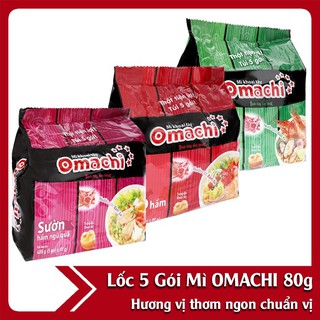 KM sâu - Mì khoai tây Omachi đủ vị bán lẻ từng gói - D50