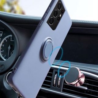 Ốp lưng Samsung Galaxy Note20 Ultra Note20+ Silicone Case With Ring Holder Samsung Note 20 Soft Case