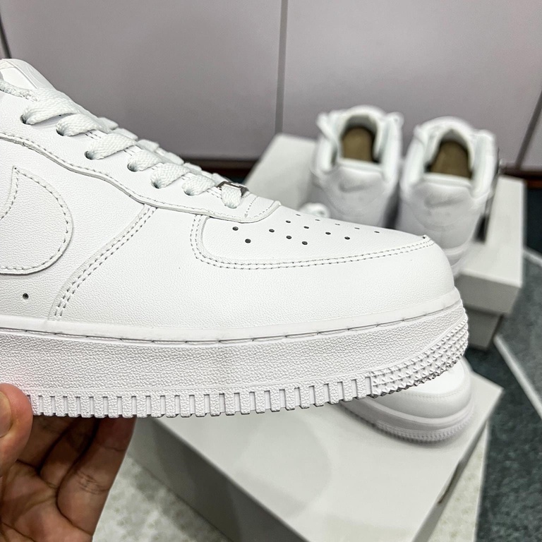 Air Force 1, Nike_Air Force 1 All White, Giày AF1 Trắng Hàng S.Cấp Đế Air Đủ Size Nam Nữ