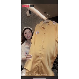 VÁY LỤA SƠ MI MAI PHƯƠNG BÙI HOT HIT