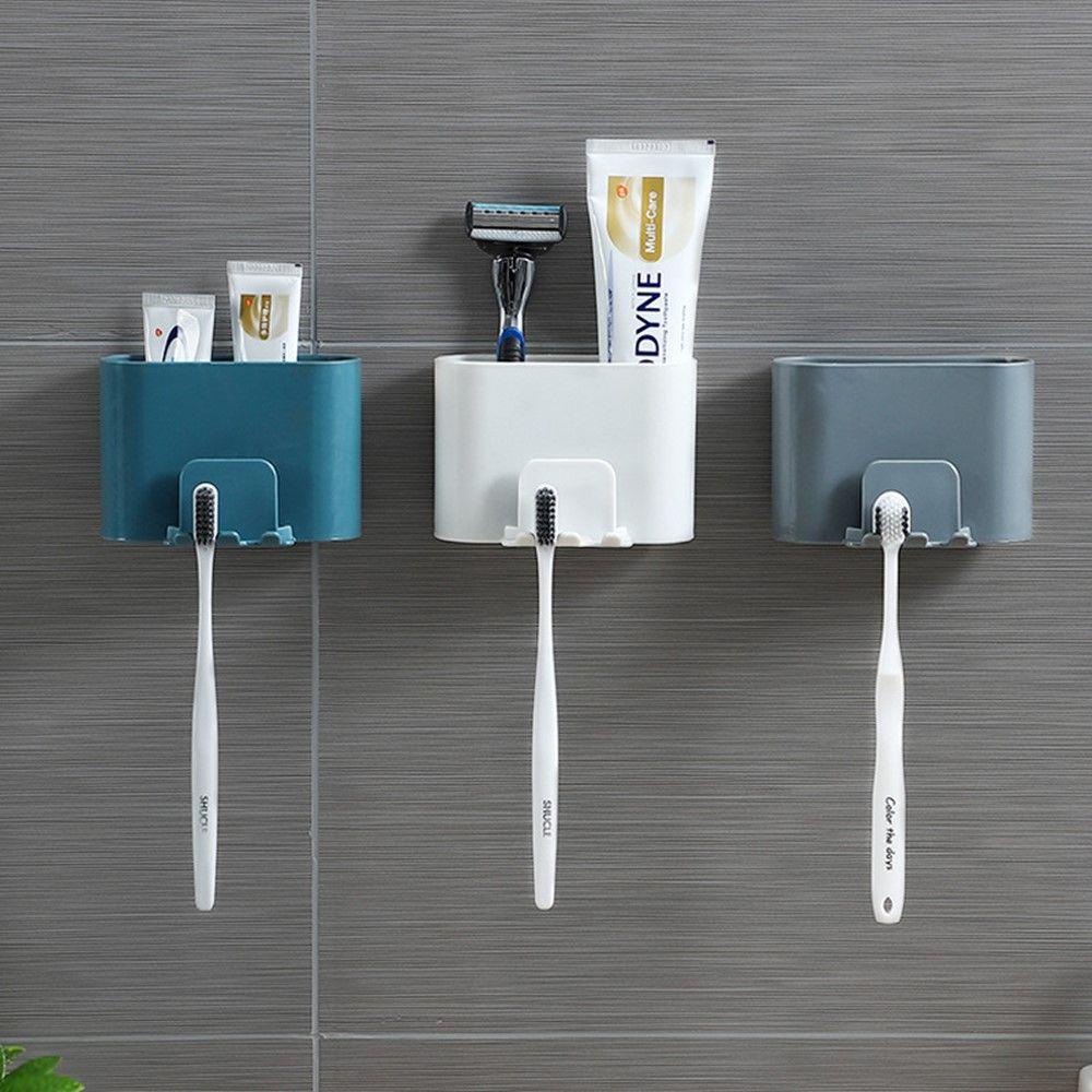 Kệ Đựng Bàn Chải Đánh Răng Gắn Tường Tiện Lợi