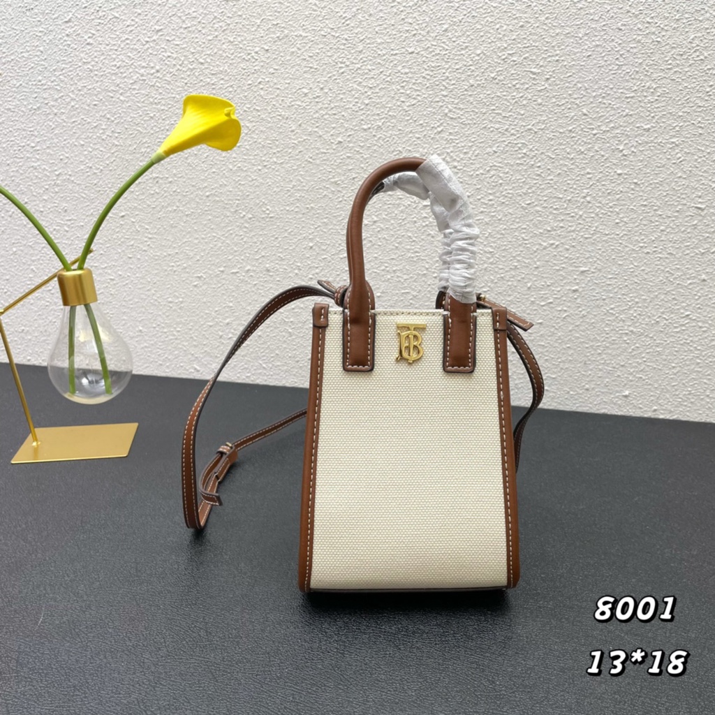 Túi đeo chéo nữ da thật thời trang cao cấp Burberry BBR phong cách thanh lịch, vintage