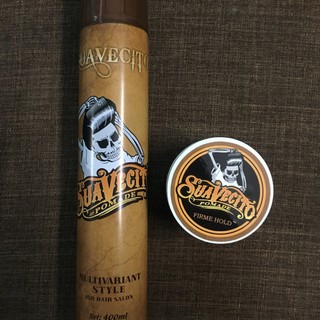 Combo Gôm - Sáp tạo kiểu tóc Nam Suavectio