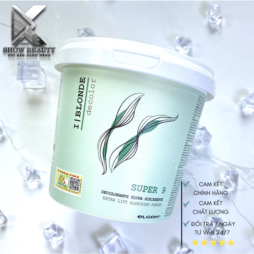 Bột Tẩy Tóc Elgon Siêu Nâng Sáng Lên Đến 9 Cấp Độ ( New )