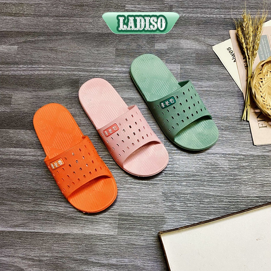 Dép đi trong nhà tắm văn phòng du lịch liền siêu bền, siêu nhẹ chống trơn trượt đi mưa, nước, mùa đông LADISO –TT360