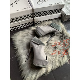 giày boot cao gót 16cm